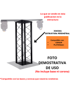 Estructura Perimetral Dj De 1m 30x30x1 Para Iluminacion
