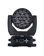 Par Cabeza Móvil Wash Zoom 19 Led 15w Dmx Robotica Con Case