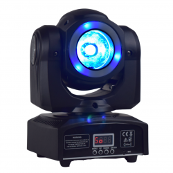 Cabeza Movil Led Robotica Luz Dj Beam Dmx Aro Led Rgbw