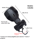 Par Cabeza Móvil Wash Zoom 19 Led 15w Dmx Robotica Con Case
