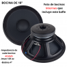 Subwoofer Amplificado Activo Sp-218 Doble De 18