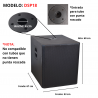 Bafle Subwoofer Amplificado Activo Bocina Grave 18 Pulgadas