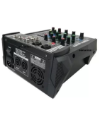 Mezcladora Amplificada 4 Canales Bluetooth Phantom Graba Usb