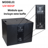 Subwoofer Amplificado Bocina 18 Bajo Activo Grave Louder