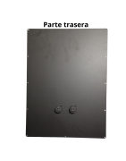 Tapa Metal 2 Conectores Speakon Lamina Para Armar Subwoofer