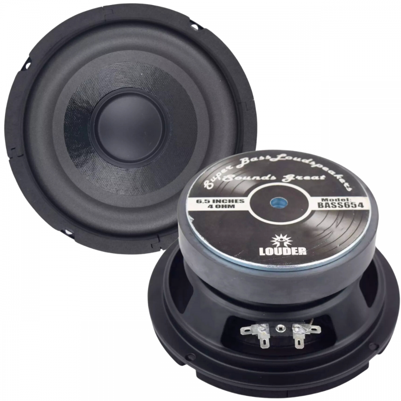 Subwoofer Bocina Woofer 6.5 Pulgadas Spl 4ohms PAR