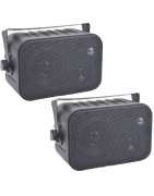 Par Bafles Ambientales Exterior Bocinas Sonido Ambienta...