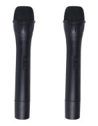 Micrófonos Louder Km113d Vhf Bidireccional Color Negro