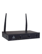 Micrófonos Louder Km113d Vhf Bidireccional Color Negro