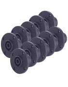 10pz conector Speakon hembra Jack Tipo Neutrik 4H Redondo