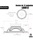 Bocina 12 Pulgadas Alta Potencia Suelta P Armar Line Array