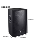 Bafle Bocina 15 Pasivo Para Dj O Grupo Alta Potencia