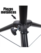 Tripie Soporte Luces T Disco Stand Acero Sonido Estruct...