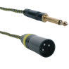 Cable De Plug 6.3 Mono A Canon Macho 3 Metros Louder