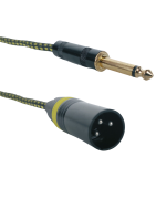 Cable De Plug 6.3 Mono A Canon Macho 6 Metros Louder