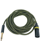 Cable De Plug 6.3 Mono A Canon Macho 6 Metros Louder