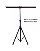 Stand Tripie Pedestal Para Luces Profesional Con Funda