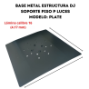 Base Estructura Dj Accesorio Soporte Para Luces Tipo Plato