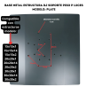 Base Estructura Dj Accesorio Soporte Para Luces Tipo Plato