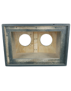 Cajon Triplay 14 Para Bala Agudo Negro Texturizado Balera