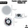 YCS03-5T Par De Bocina Plafon 5.25 PuLG Transformador 100v Ambiental
