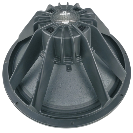 YN153  Bocina 15 Pulgadas Iman Neodimio Alta Potencia Color Negro