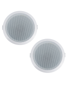 Par de bocinas ambientales para plafón YPA-805T Marca LOUDER