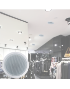 Par de bocinas ambientales para plafón YPA-805T Marca LOUDER