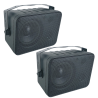 YSK-0104BK Par Bafles Ambientales Sonido Ambiental Bocina Bar Exterior