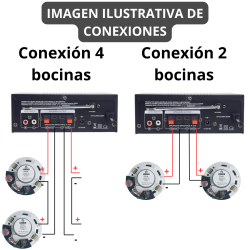 YPN-60 Par Bocinas Plafon Sonido Ambiental Dos Vias 6.5 Pulgaadas
