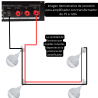 YPO-901WH Bocina Techo 5 Pulgadas Ambiental Transformador 70-100v