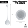 YPO-900WH Bocina Techo Linea 70-100v 5 Pulgadas Ambiental Colgante