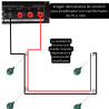 YPO-900GR Bocina Techo 5 Pulgadas Ambiental Colgante Linea 70-100v