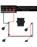 YPO-900BK Bocina Techo Linea 70-100v Colgante 5 Pulgadas Ambiental