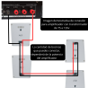 YPW-621 Bocina Sonido Ambiental 5 Pulgadas Transformador 100v Pared