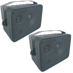 YSK-0104TSBK Par Bafles Transformador Sonido Ambiental Interior Exterior