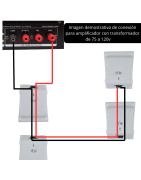 YPW-611 Bocina Pared Sonido Ambiental 6 Pulgadas Linea 100v