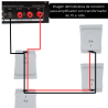 YPW-611 Bocina Pared Sonido Ambiental 6 Pulgadas Linea 100v