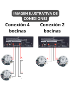 BOCINAS YPN-60 Bocina Plafon Dos Vias 6.5 Pulgadas Sonido Ambiental