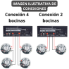 YPN-80 Bocina Plafon Dos Vias 8 Pulgadas Sonido Ambiental