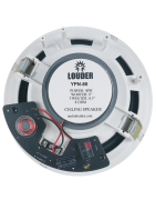 YPN-80 Par Bocinas Plafon 8 Pulgadas Sonido Ambiental Dos Vias