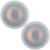 YPN-80 Par Bocinas Plafon 8 Pulgadas Sonido Ambiental Dos Vias