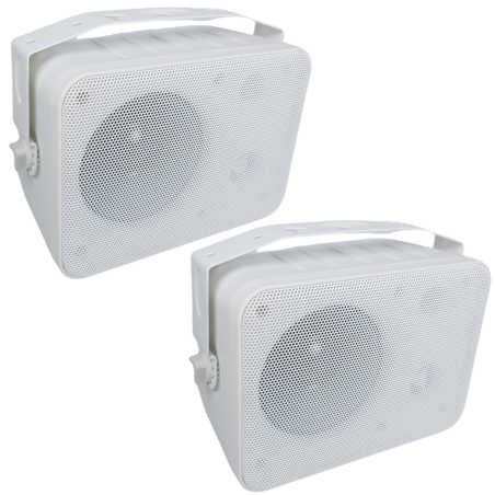 YSK-0104WH Par Bafles Ambientales Sonido Ambiental Interior Bocina