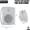 YSK-0204TSWH Par Bafle Sonido Ambiental Interior Exterior C Transformador