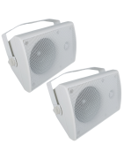 YSK-0204TSWH Par Bafle Sonido Ambiental Interior Exterior C Transformador