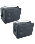 Sonido Ambiental 4 Bafles Ambientales Bocinas Amplifica...