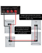 YPW-628 Bocinas Sonido Ambiental 10w/100v De Pared 6 Pulgadas