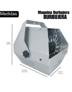 Maquina De Burbujas Burbujera Bubble Machine Nueva