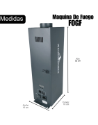 Maquina De Fuego Dmx Show Flame Lanza Llamas
