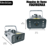 Maquina De Humo 1500w Alámbrica E Inalámbrica 1500w +1l...